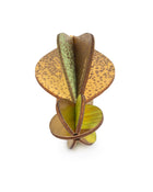 Wooden Bauble | Petal in Soft Yellow/Green