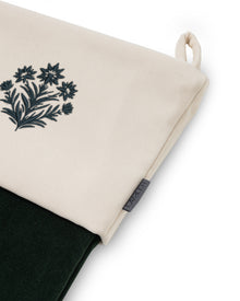 Velvet Christmas Stockings | Midnight Blue/Ivory