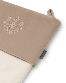 Velvet Christmas Stockings | Ivory/Sand