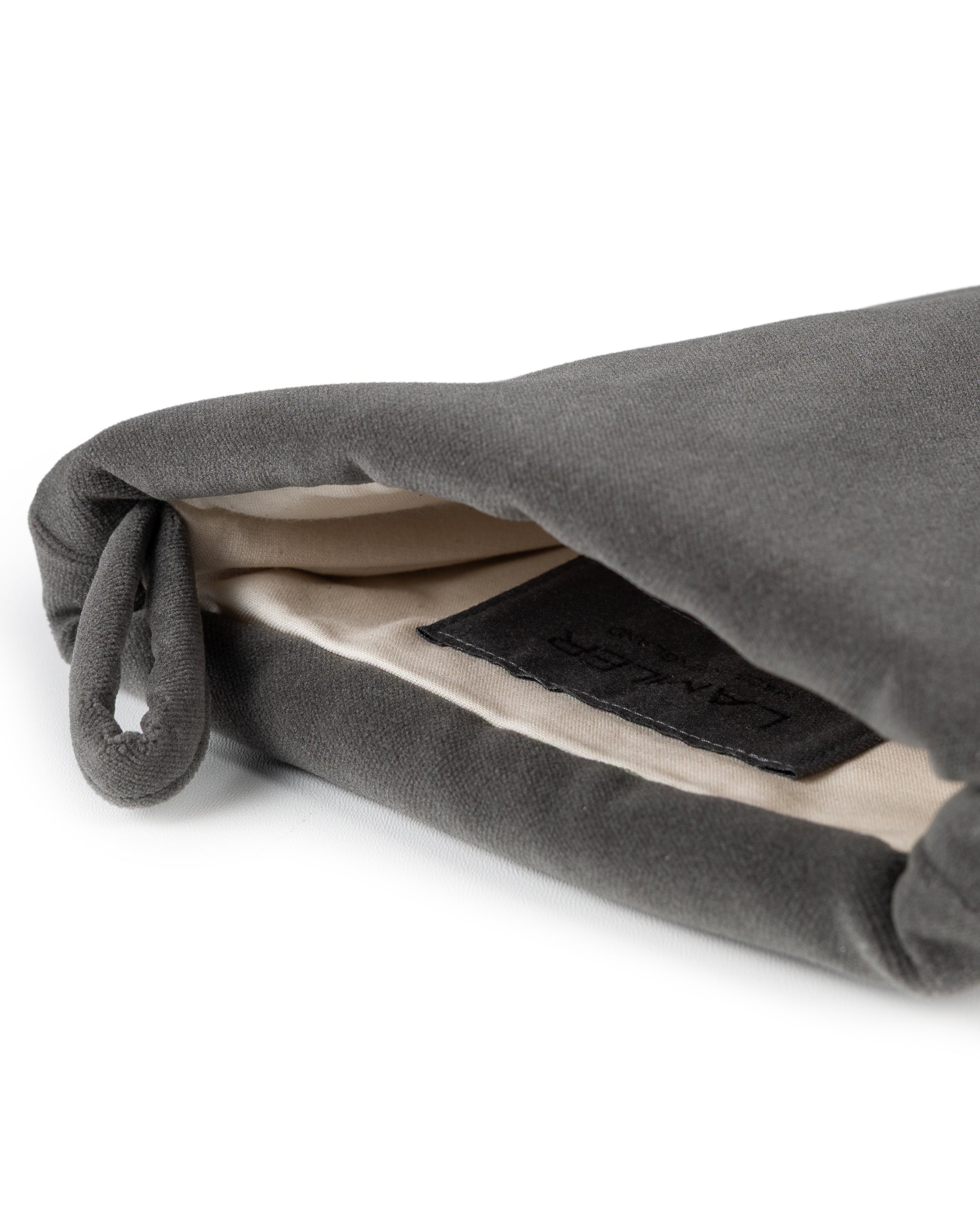 Velvet Christmas Stockings | Midnight Blue/Charcoal