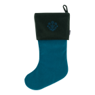 Velvet Christmas Stockings | Deep Turquoise/Forest Green