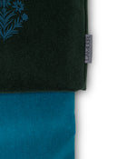 Velvet Christmas Stockings | Deep Turquoise/Forest Green