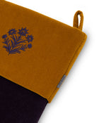 Velvet Christmas Stockings | Blackcurrant/Tobacco