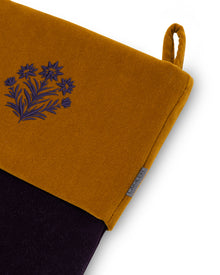Velvet Christmas Stockings | Blackcurrant/Tobacco