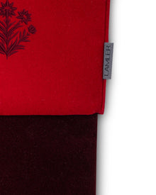 Velvet Christmas Stockings | Burgundy/Hot Red