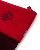 Velvet Christmas Stockings | Burgundy/Hot Red