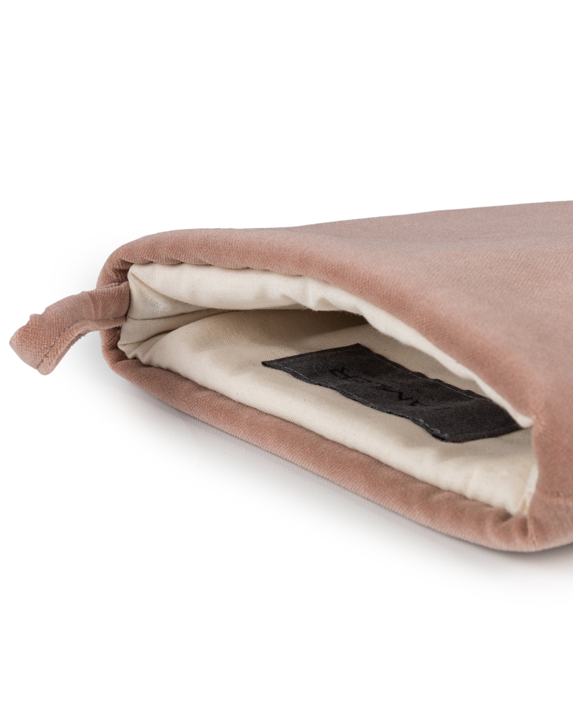 Velvet Christmas Stockings | Navy/Powder Pink