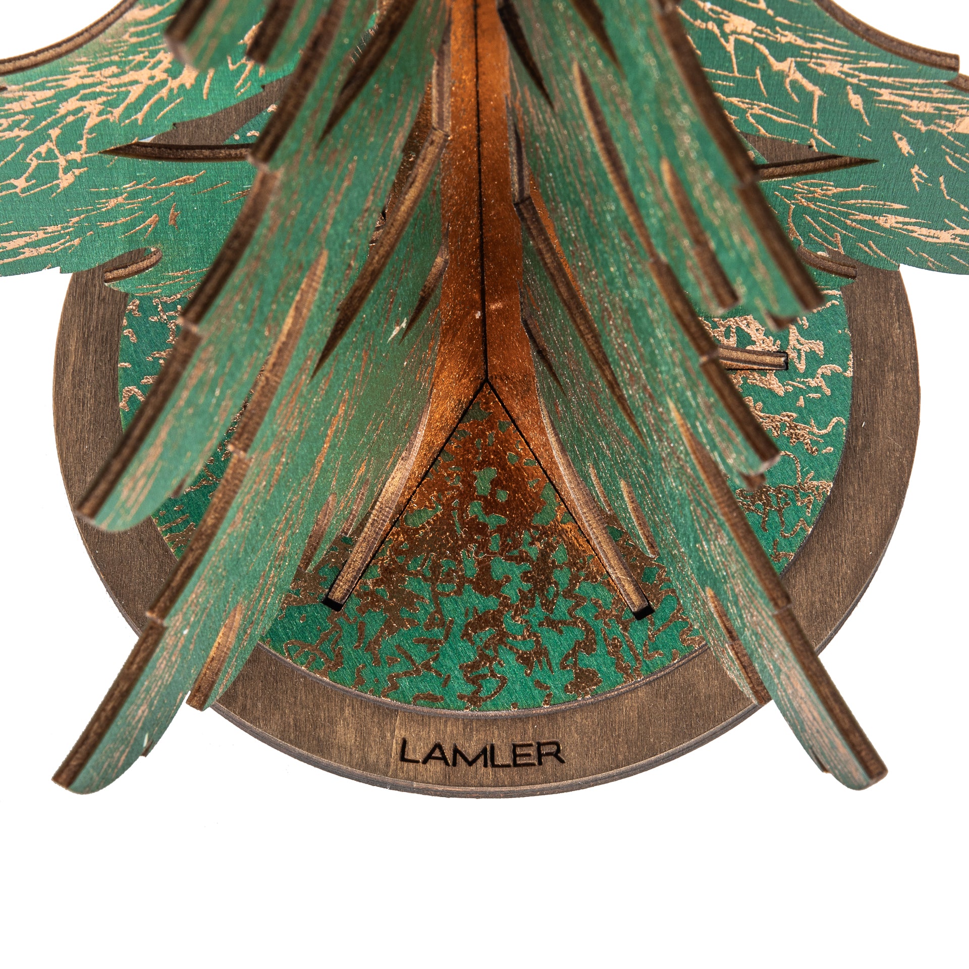 Wooden Christmas Tree | Medium Rose Gold