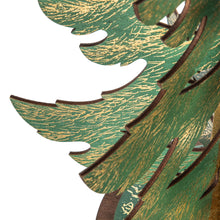 Wooden Christmas Tree | Large Gold