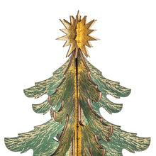 Wooden Christmas Tree | Large Gold