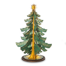 Wooden Christmas Tree | Medium Gold