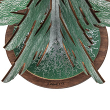 Wooden Christmas Tree | Large Silver