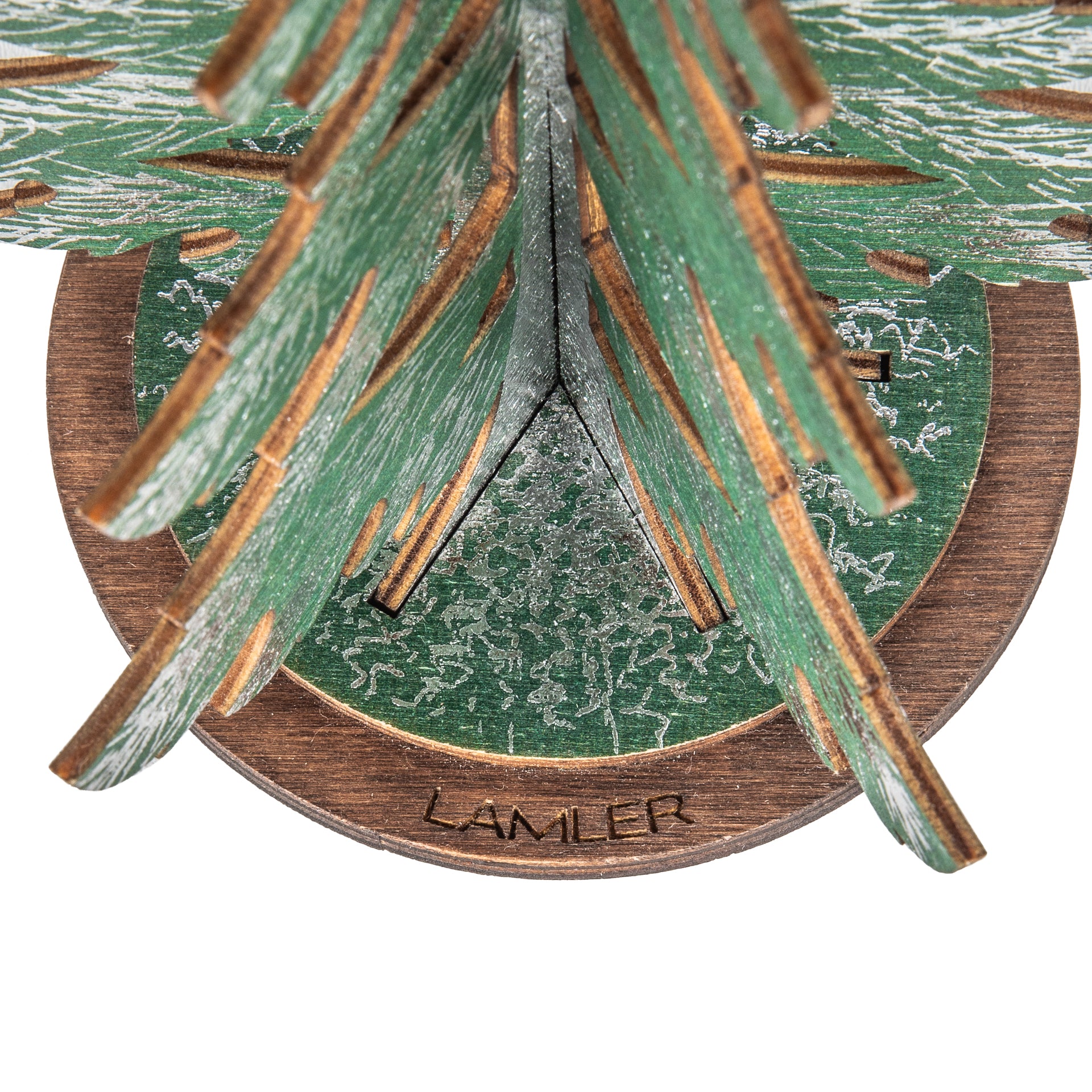 Wooden Christmas Tree | Small Silver