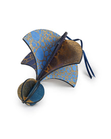 Wooden Bauble | Parachute in Midnight Blue