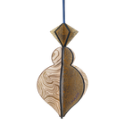 Wooden Bauble | PontyPine in Midnight Blue