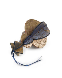 Wooden Bauble | PontyPine in Midnight Blue