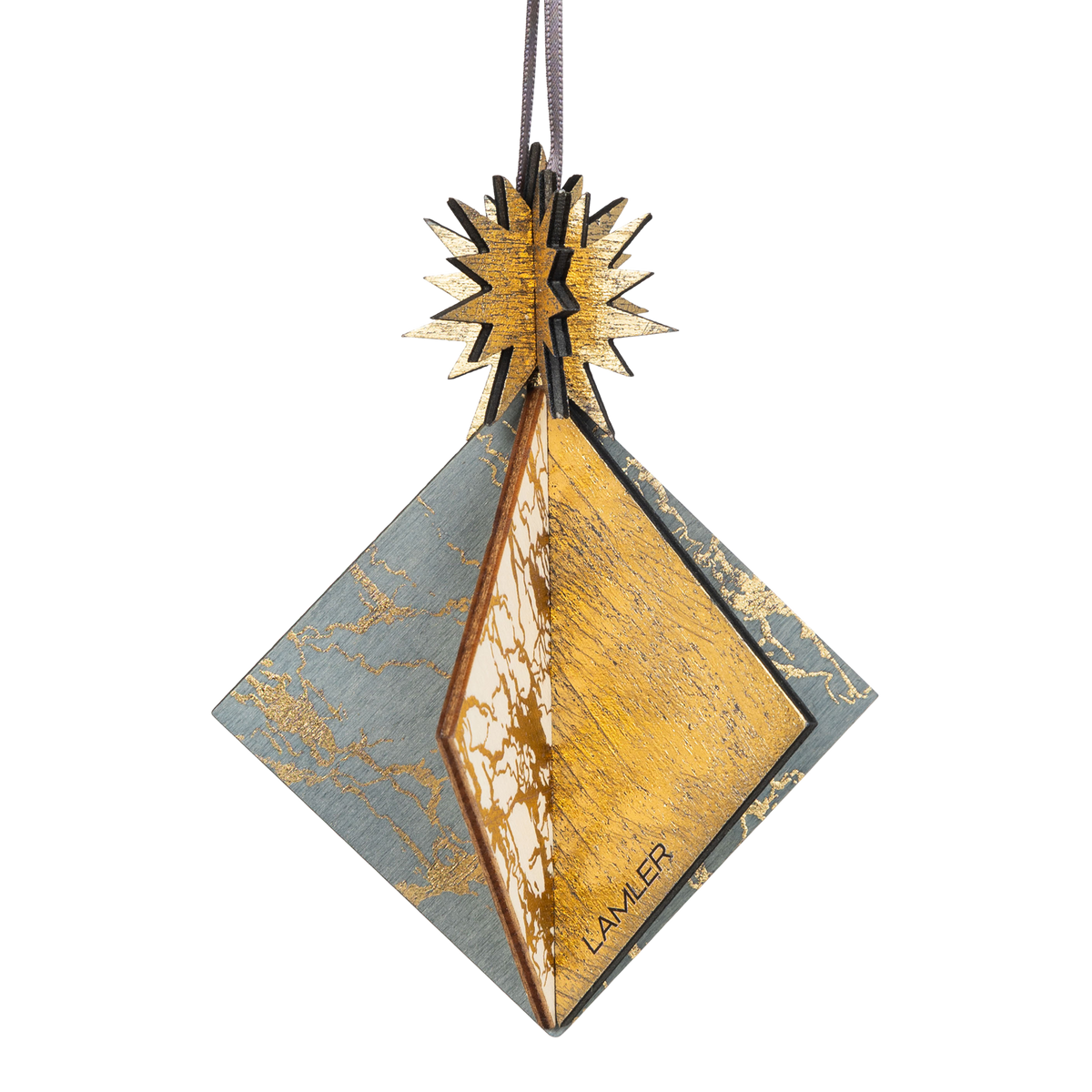 Wooden Bauble | Diamond Tile