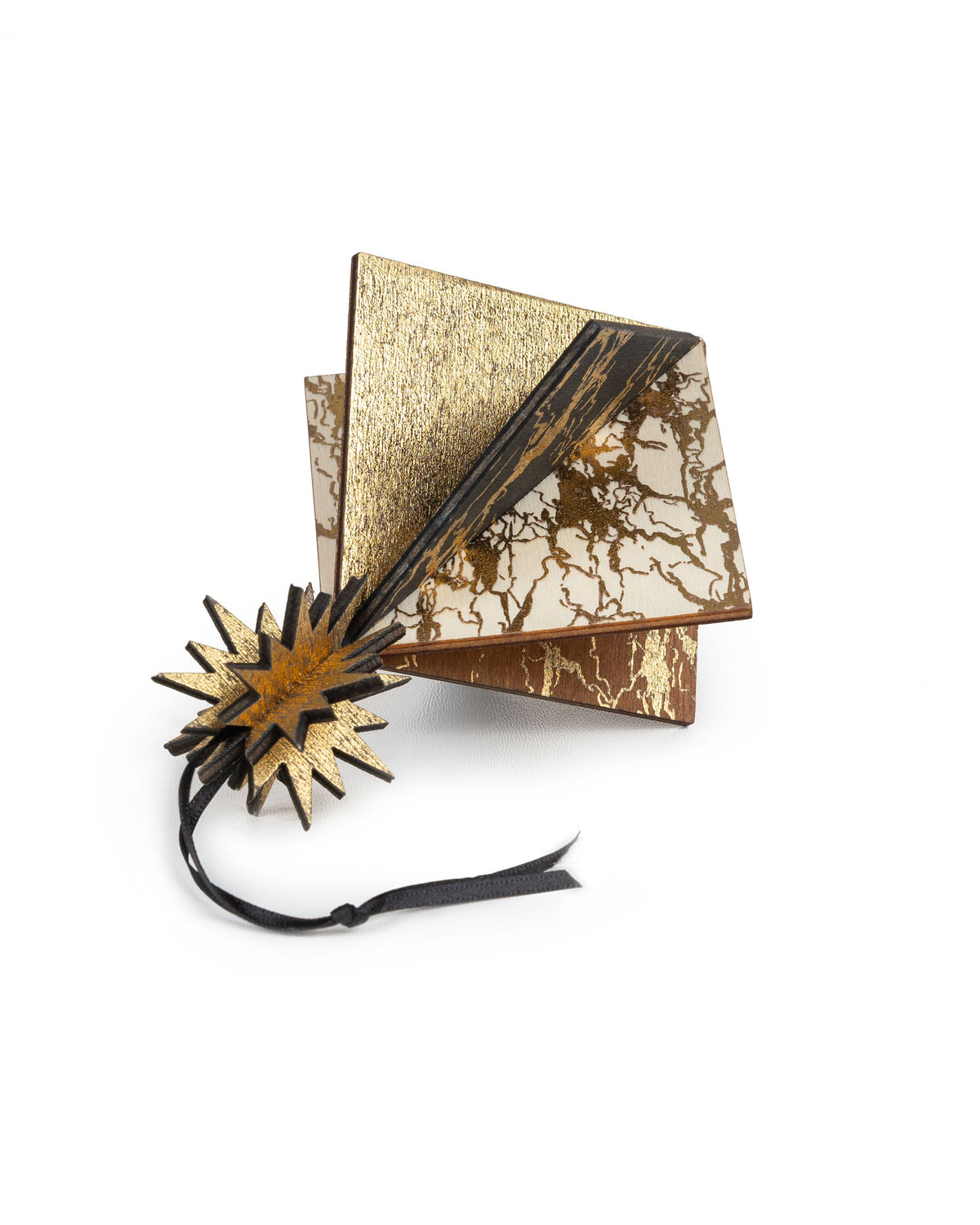 Wooden Bauble | Diamond Tile