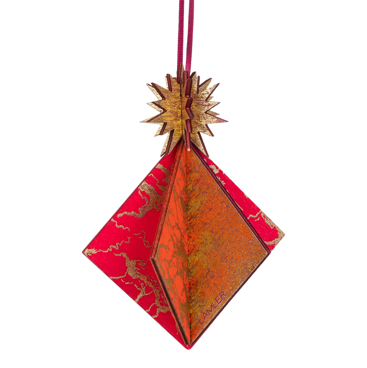 Wooden Bauble | Diamond Tile