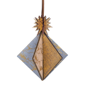 Wooden Bauble | Diamond Tile