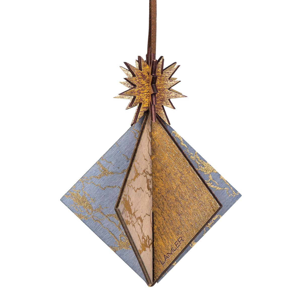 Wooden Bauble | Diamond Tile