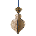Wooden Bauble | PontyPine