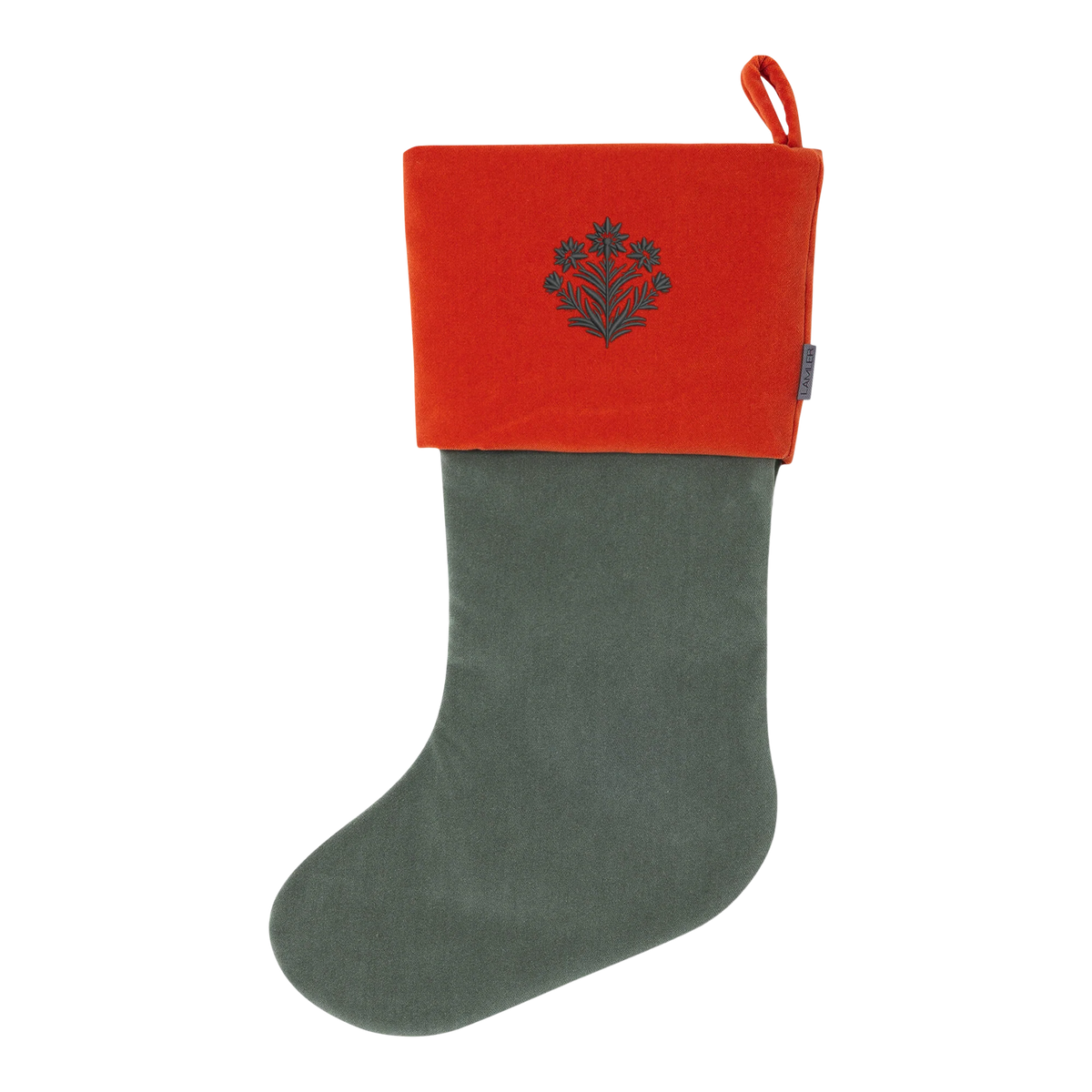 Velvet Christmas Stockings